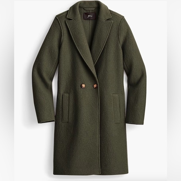 J. Crew Jackets & Coats J Crew Daphne Topcoat In Italian Boiled